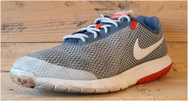 Nike Flex Experience Rn 6 Trainers UK8/US9/EU42.5 881802-006 Pure Platinum/Grey