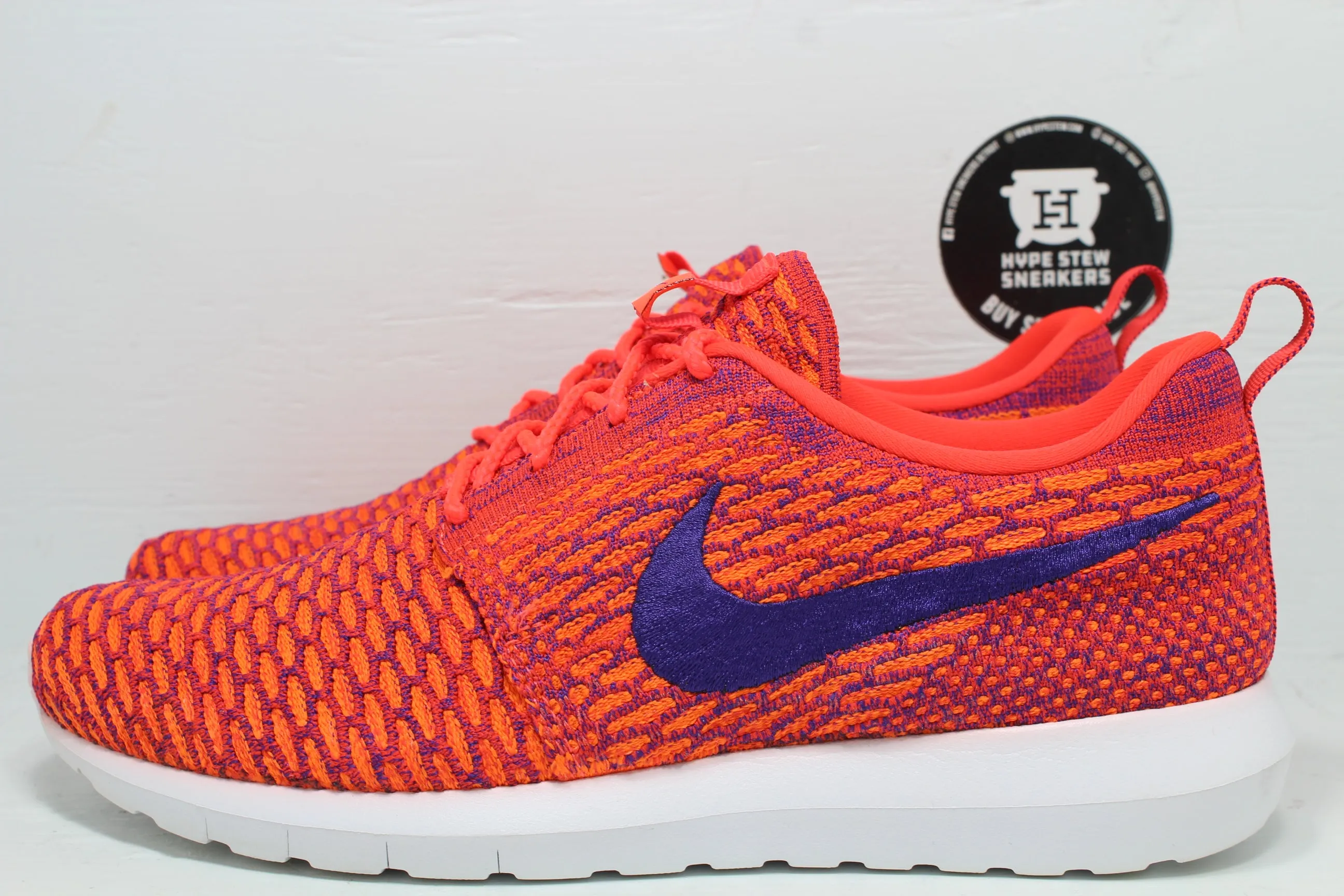 Nike Flyknit Rosherun Crimson Purple