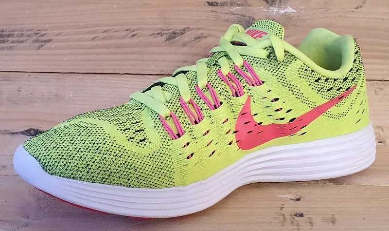 Nike LunarTempo Flyknit Trainers 705462-700 Volt/Neon/White UK5/US7.5/EU38.5