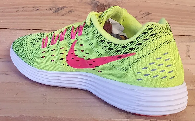 Nike LunarTempo Flyknit Trainers 705462-700 Volt/Neon/White UK5/US7.5/EU38.5