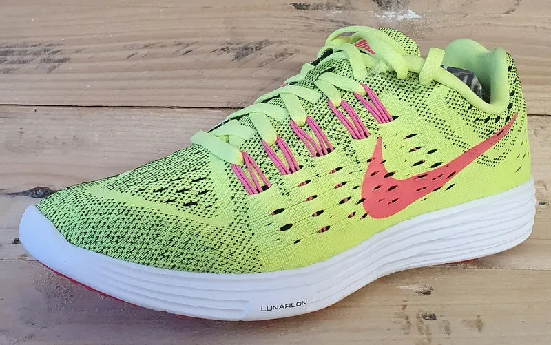 Nike LunarTempo Flyknit Trainers 705462-700 Volt/Neon/White UK5/US7.5/EU38.5