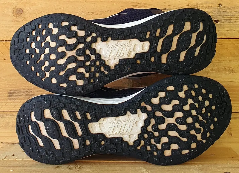 Nike Revolution 6 Textile Trainers UK7.5/US8.5/E42 DC3728-401 Obsidian/White