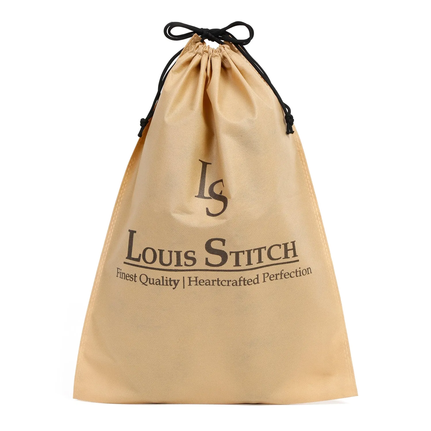 Non Woven Shoe Bag Pack Of  24 Beige Plain & See-Thru
