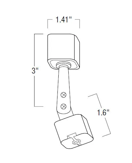 Nora NT-334 Slope Adapter - J Style Track