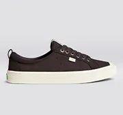 OCA Low Dark Brown Suede Sneaker Men