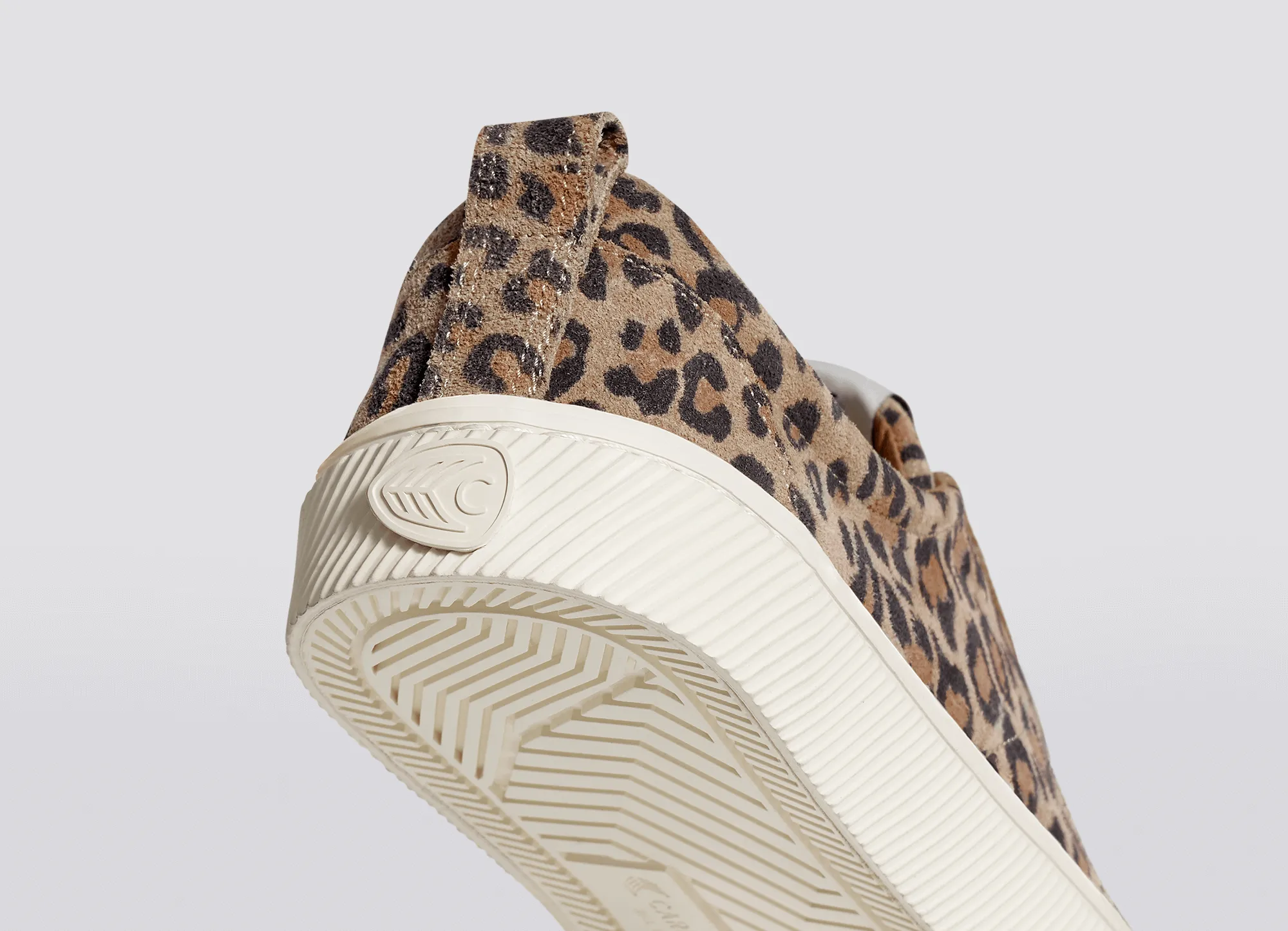 OCA Low Leopard Print Suede Sneaker Women