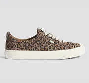 OCA Low Leopard Print Suede Sneaker Women