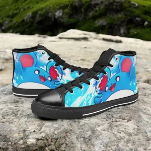 Pokemon Marill Shoes High Top Sneakers for Kids and Adults
