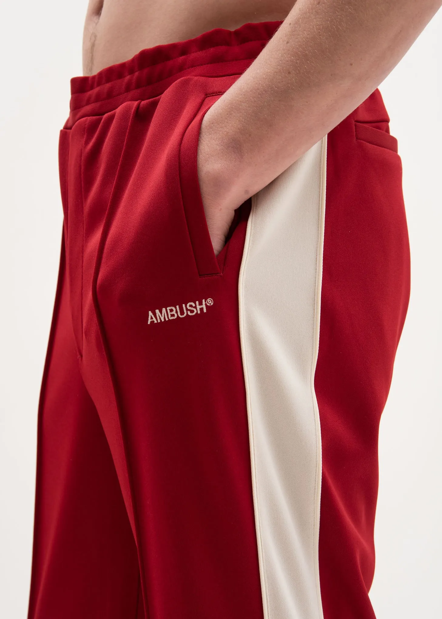 Red Waves Track Pants