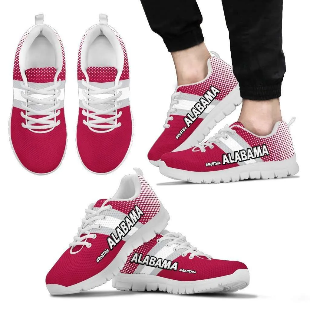 #RollTide Alabama Fan Running Shoes