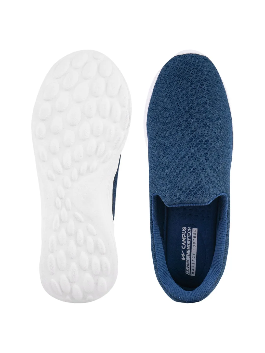 SHUTTLE Blue Men's Walking Shoes