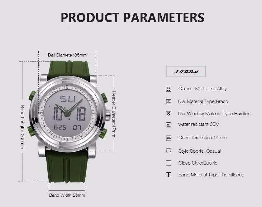 Sinobi Sports Watch