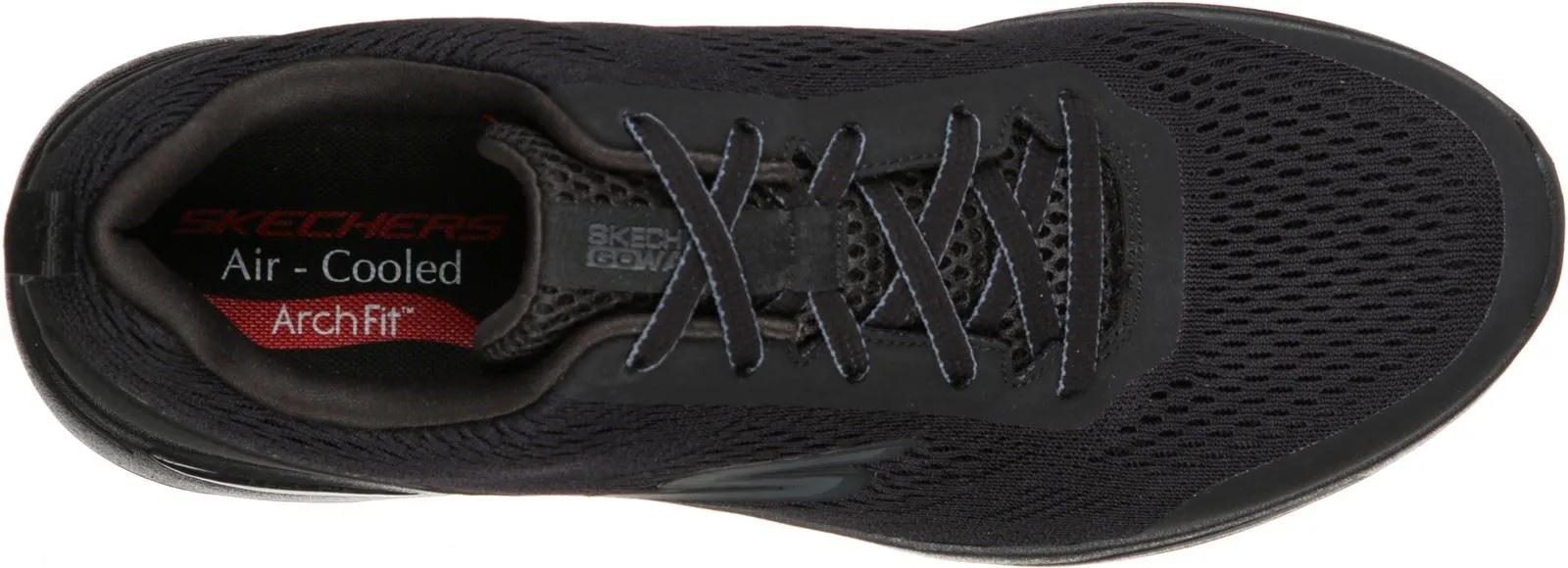 Skechers Go Walk Arch Fit Idyllic Sports Shoes Mens in Black