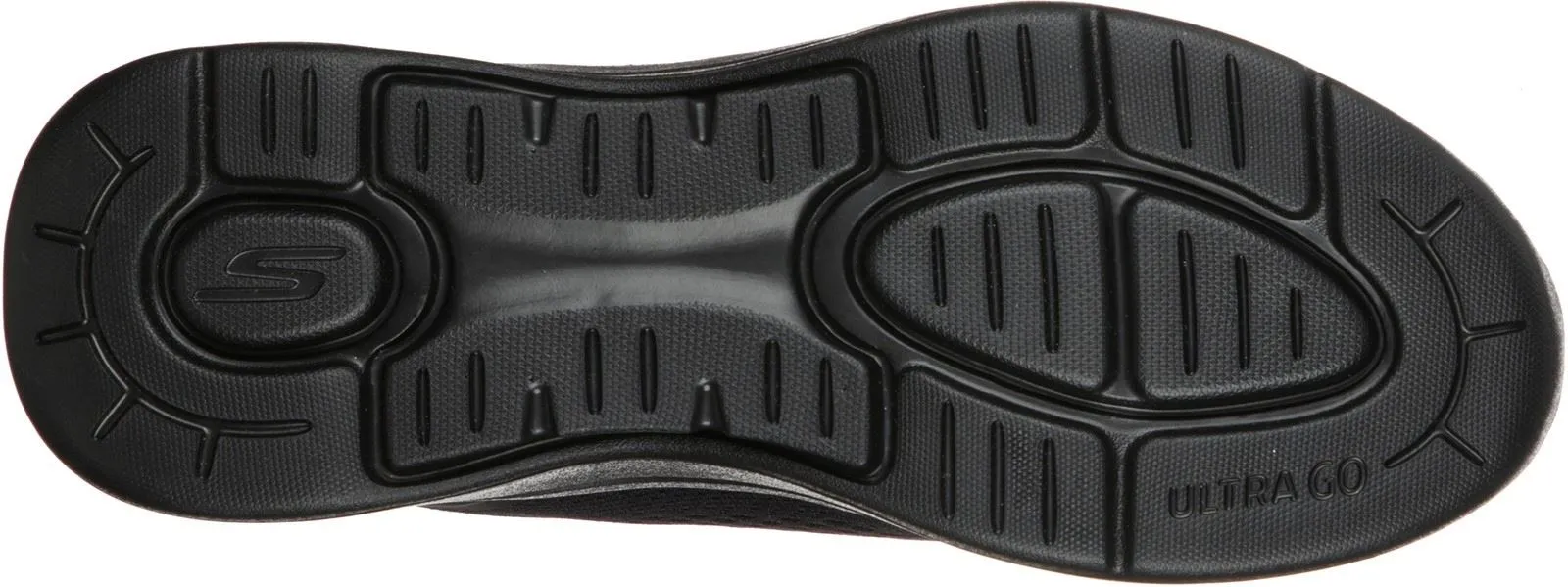 Skechers Go Walk Arch Fit Idyllic Sports Shoes Mens in Black
