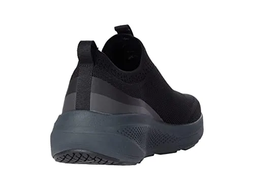 Skechers Mens GOrun Elevate - Athletic Slip-on Workout Running Shoe with Cushioning Sneaker, Black, 8 US