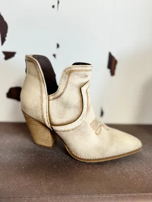 Smoke Show - Washed Beige Denim