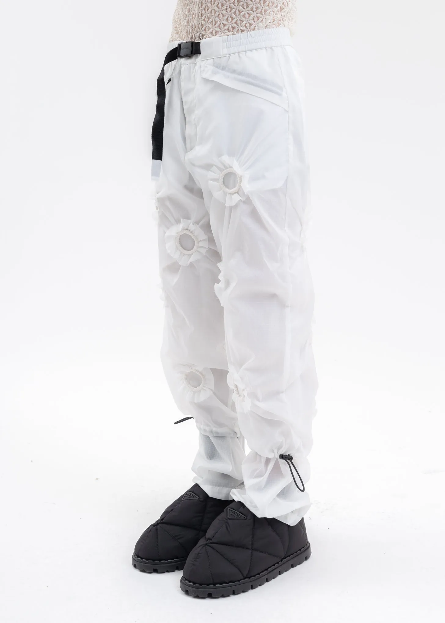 SNOW WHITE BLOOM TRACK PANTS
