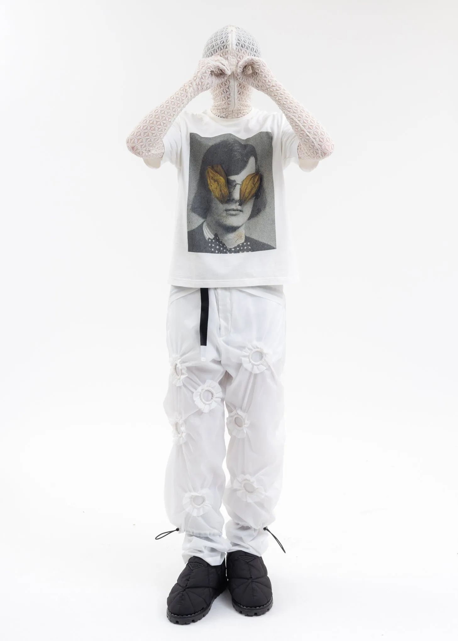 SNOW WHITE BLOOM TRACK PANTS