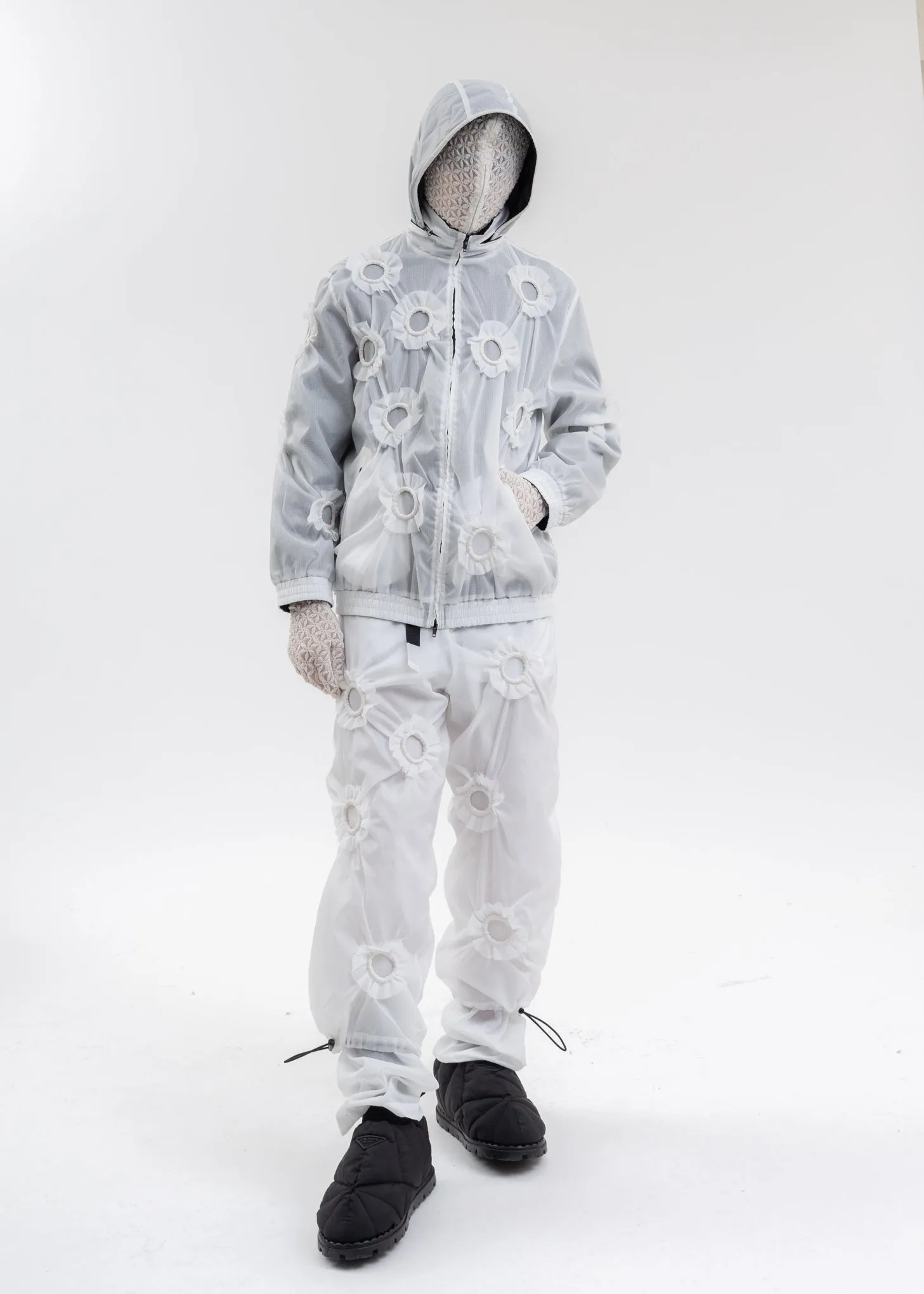 SNOW WHITE BLOOM TRACK PANTS