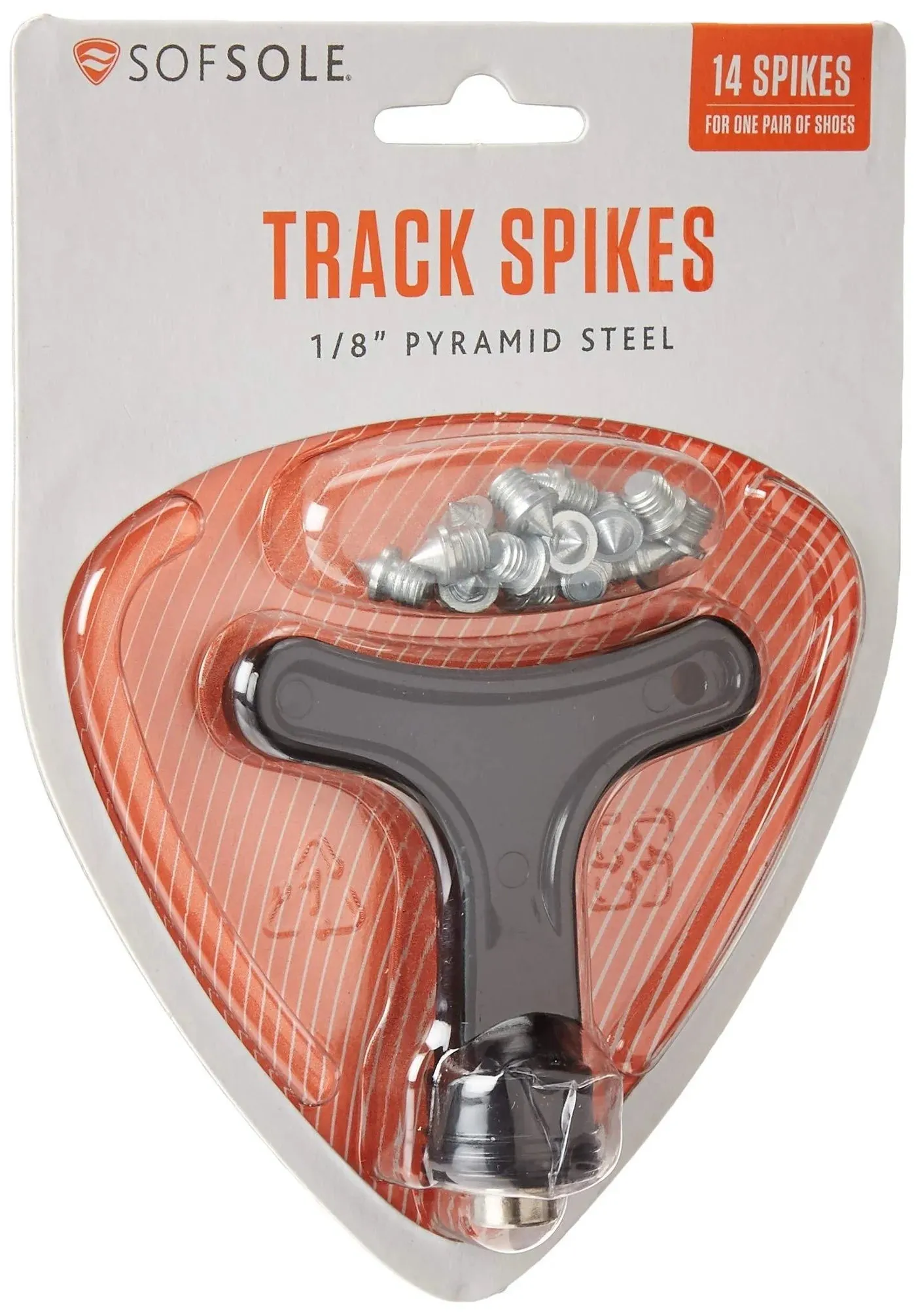 SofSole 1/8" Steel Pyramid Track Spikes