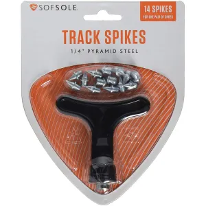 SofSole 1/8" Steel Pyramid Track Spikes