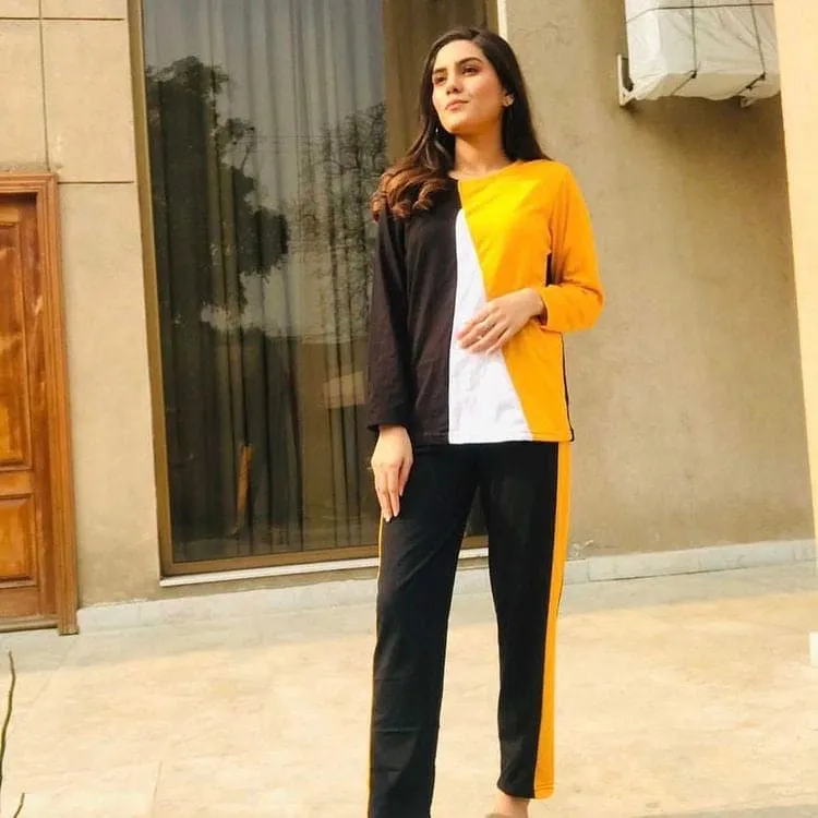 Soft Jersey Track Suit For Women, Cozy & Comfortable Outfit