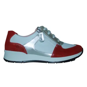 Suave Walking Shoes - Evaline  - Red