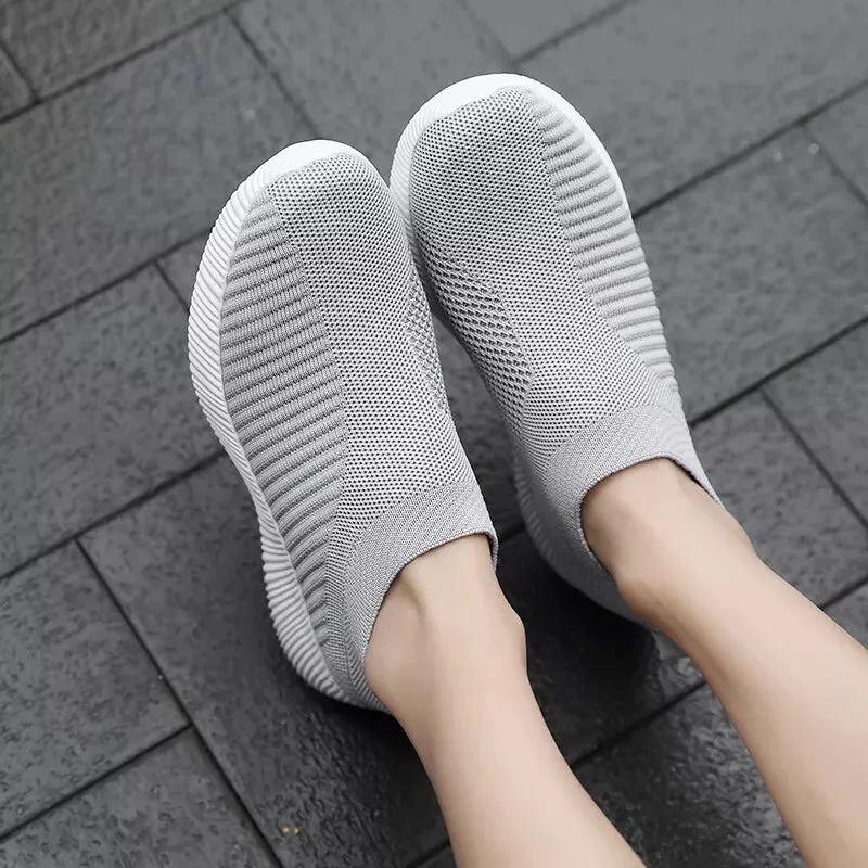 SupportEase™ Women’s Orthopedic Shoes Slip-On Trainers | Lightweight, Breathable & Supportive for Running, Walking & Everyday Wear