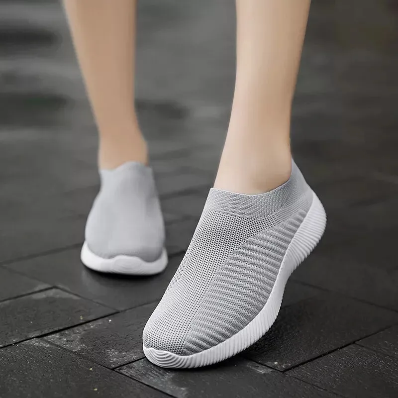 SupportEase™ Women’s Orthopedic Shoes Slip-On Trainers | Lightweight, Breathable & Supportive for Running, Walking & Everyday Wear