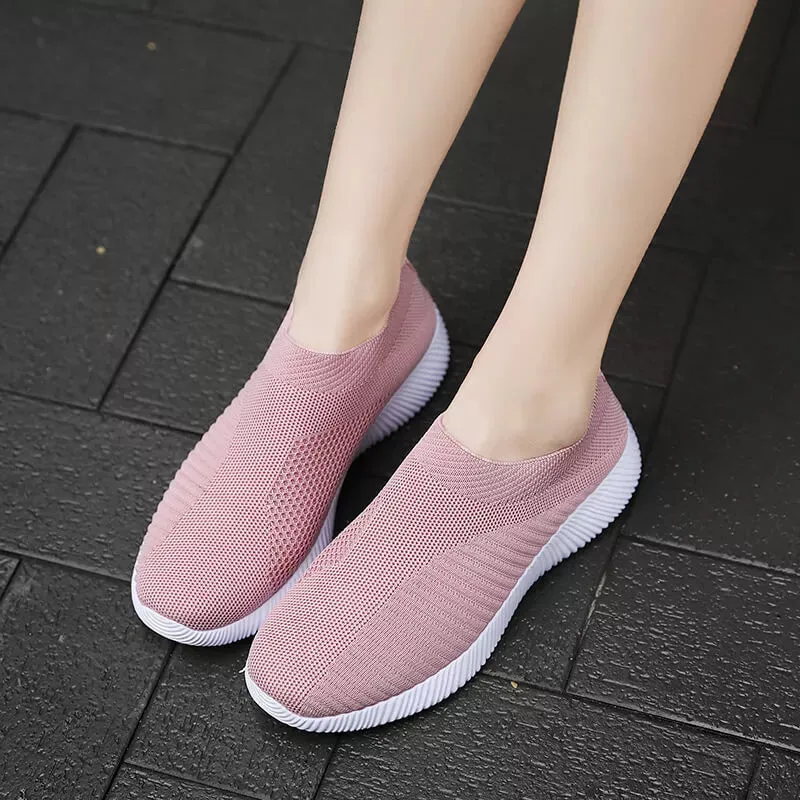 SupportEase™ Women’s Orthopedic Shoes Slip-On Trainers | Lightweight, Breathable & Supportive for Running, Walking & Everyday Wear