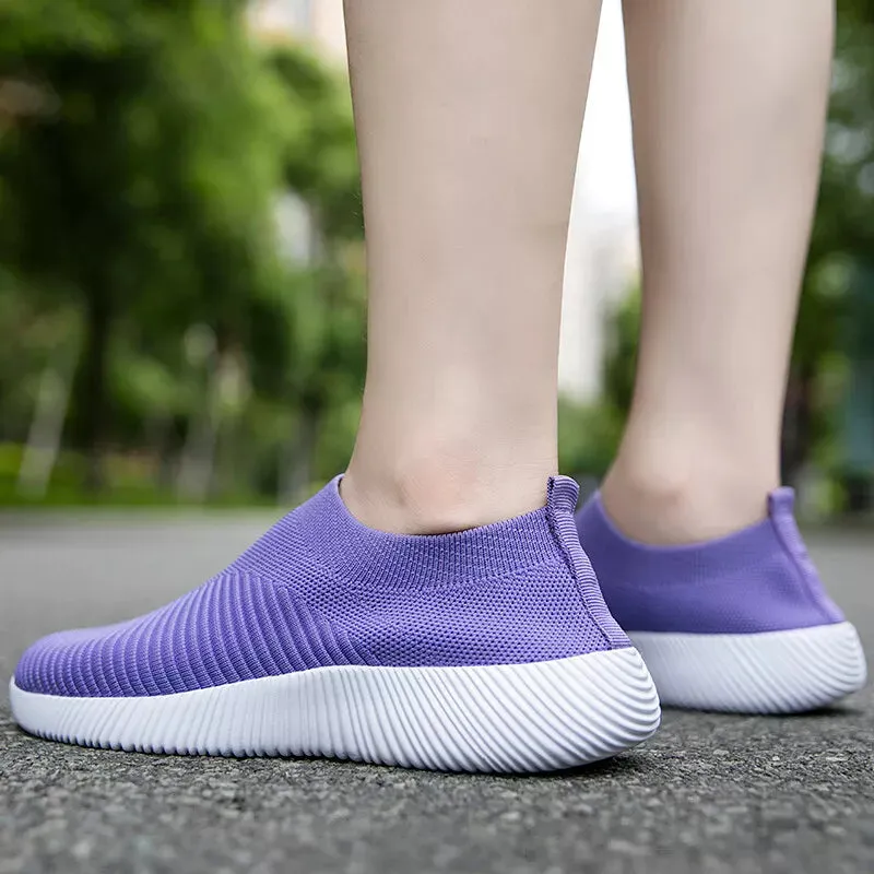SupportEase™ Women’s Orthopedic Shoes Slip-On Trainers | Lightweight, Breathable & Supportive for Running, Walking & Everyday Wear