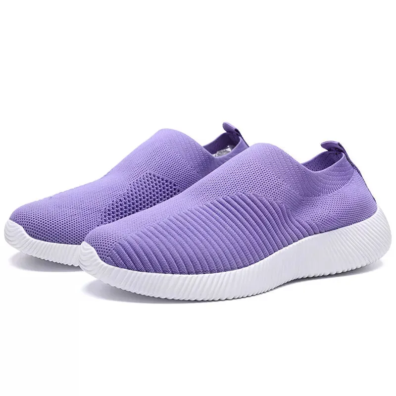 SupportEase™ Women’s Orthopedic Shoes Slip-On Trainers | Lightweight, Breathable & Supportive for Running, Walking & Everyday Wear