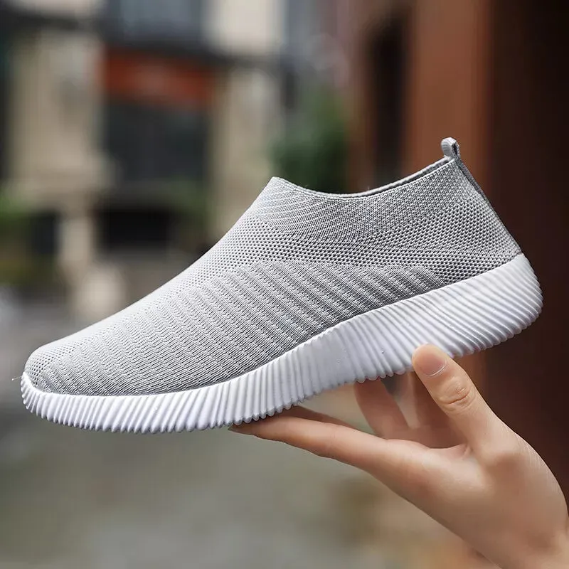 SupportEase™ Women’s Orthopedic Shoes Slip-On Trainers | Lightweight, Breathable & Supportive for Running, Walking & Everyday Wear