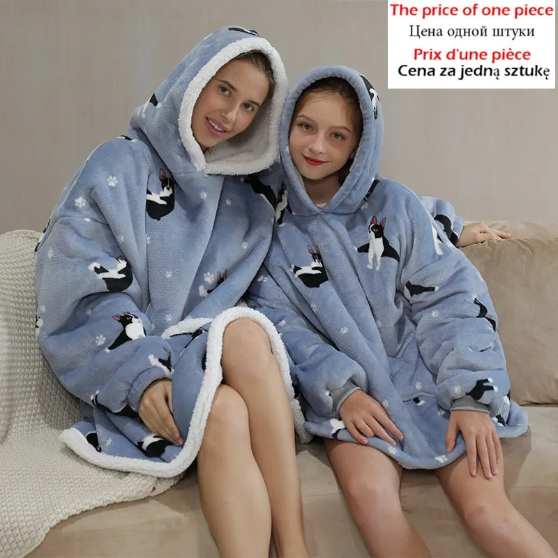 Sweat à capuche en tissu polaire pour femme