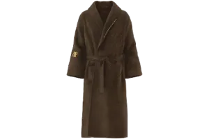 Travis Scott CJ x Audemars Piguet Logo Plush Robe Brown
