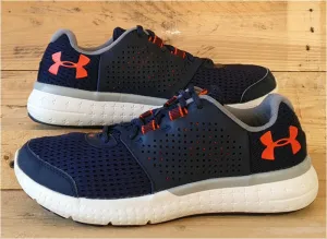 Under Armour Fuel Low Running Trainers UK8/US9/EU42.5 1285670-410 Blue/Orange