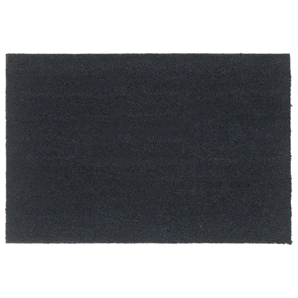 vidaXL Door Mat Dark Grey 60x90 cm Tufted Coir