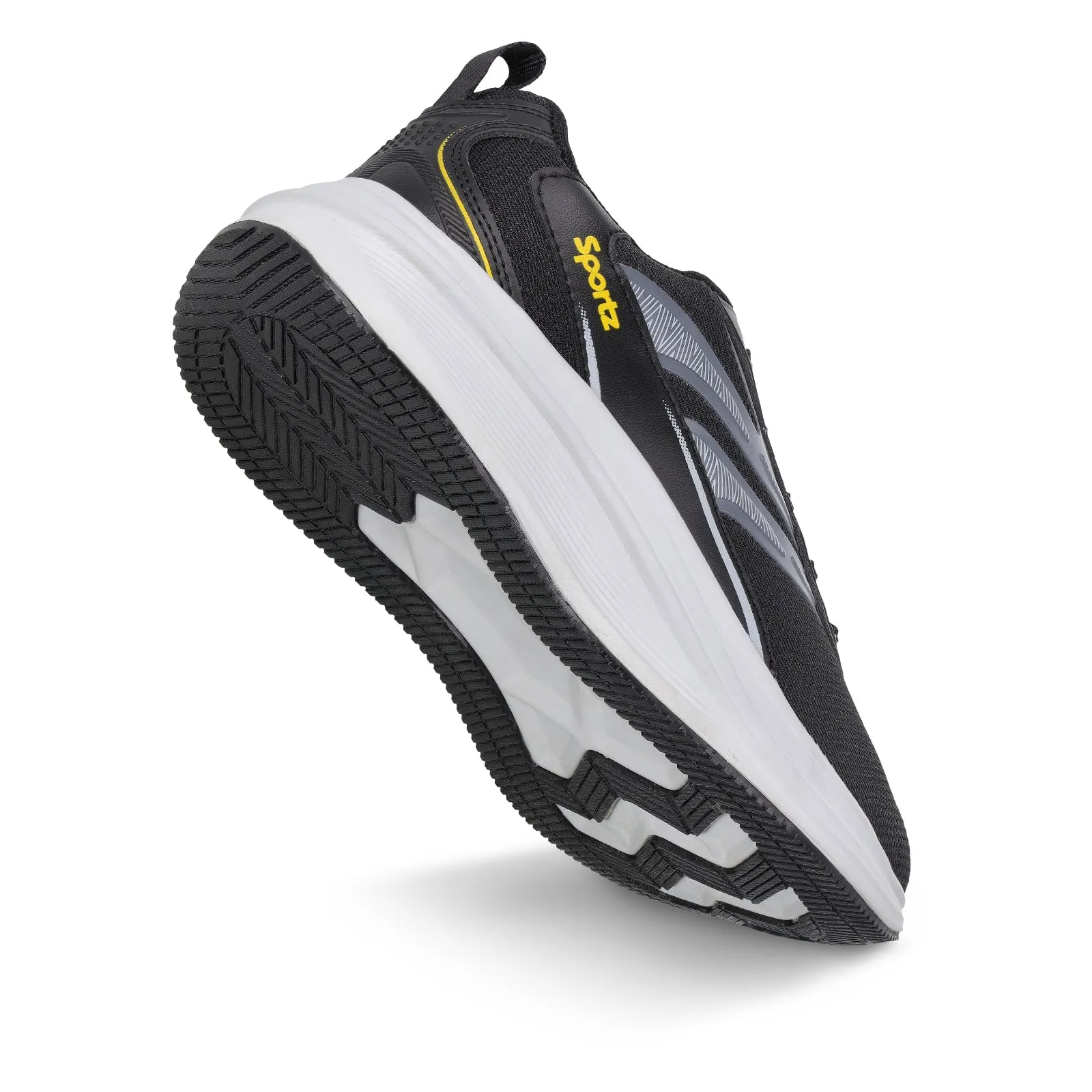 WILZER Men's Lace-up Sports Shoe - WS9153 Black