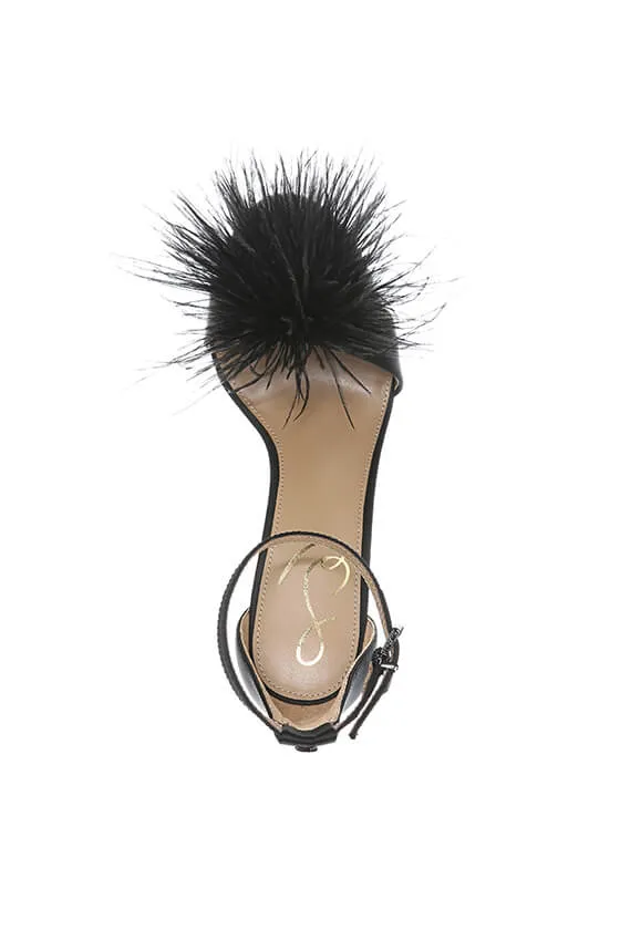 YARO FEATHER HEEL