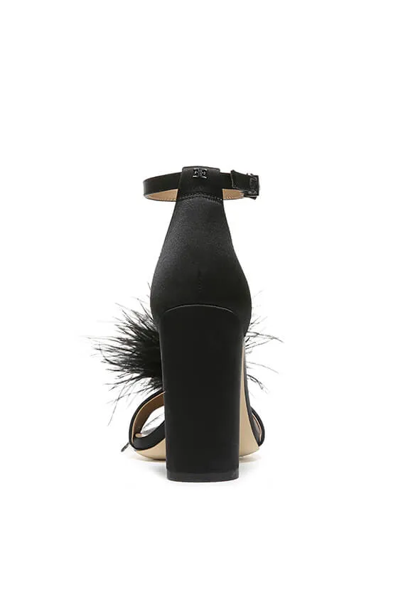 YARO FEATHER HEEL