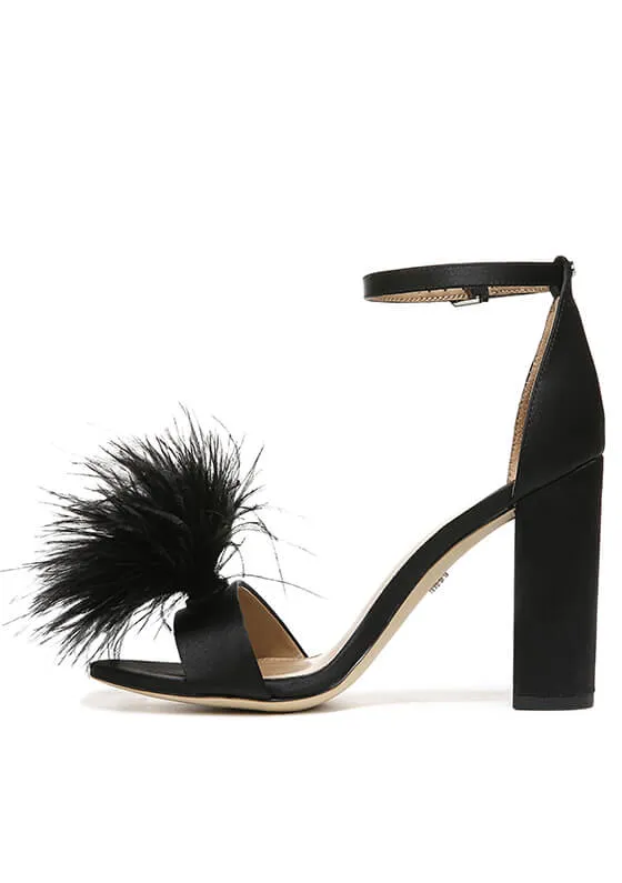 YARO FEATHER HEEL