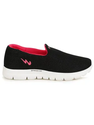 ZOE PLUS Black Women's Walking Shoes