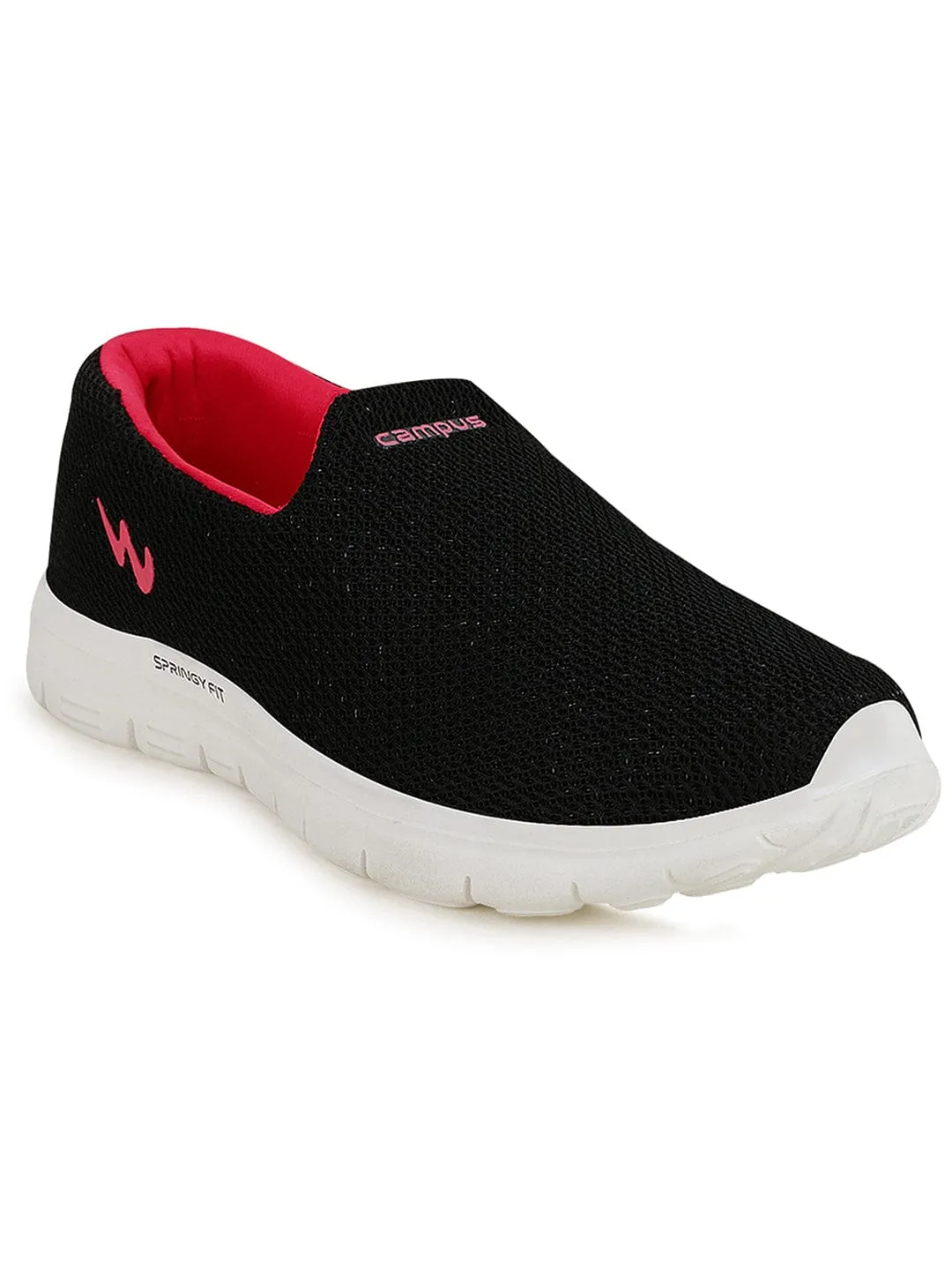 ZOE PLUS Black Women's Walking Shoes