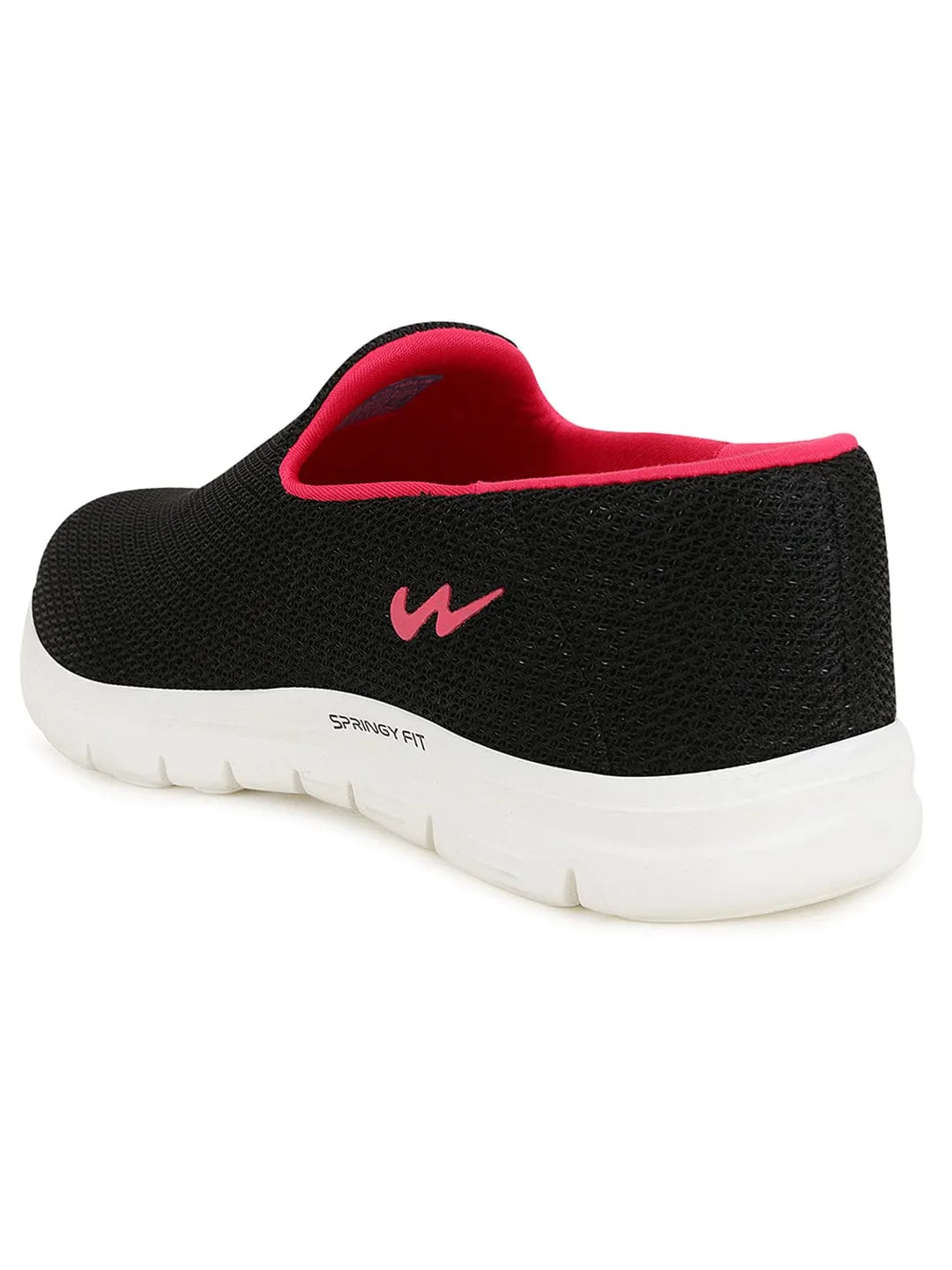 ZOE PLUS Black Women's Walking Shoes