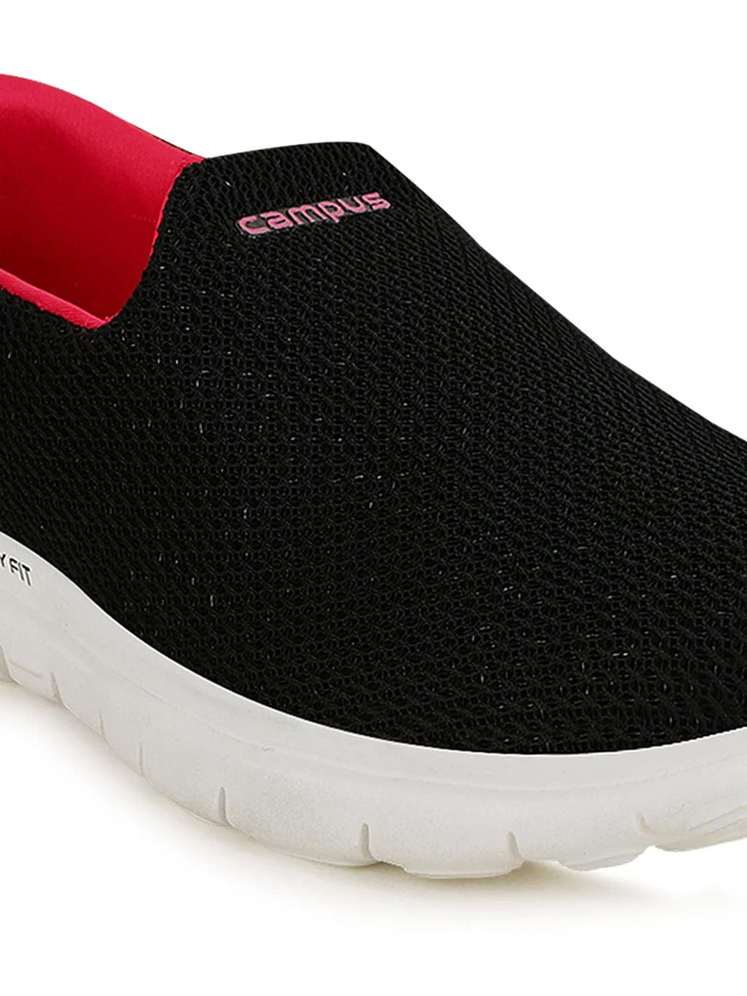 ZOE PLUS Black Women's Walking Shoes