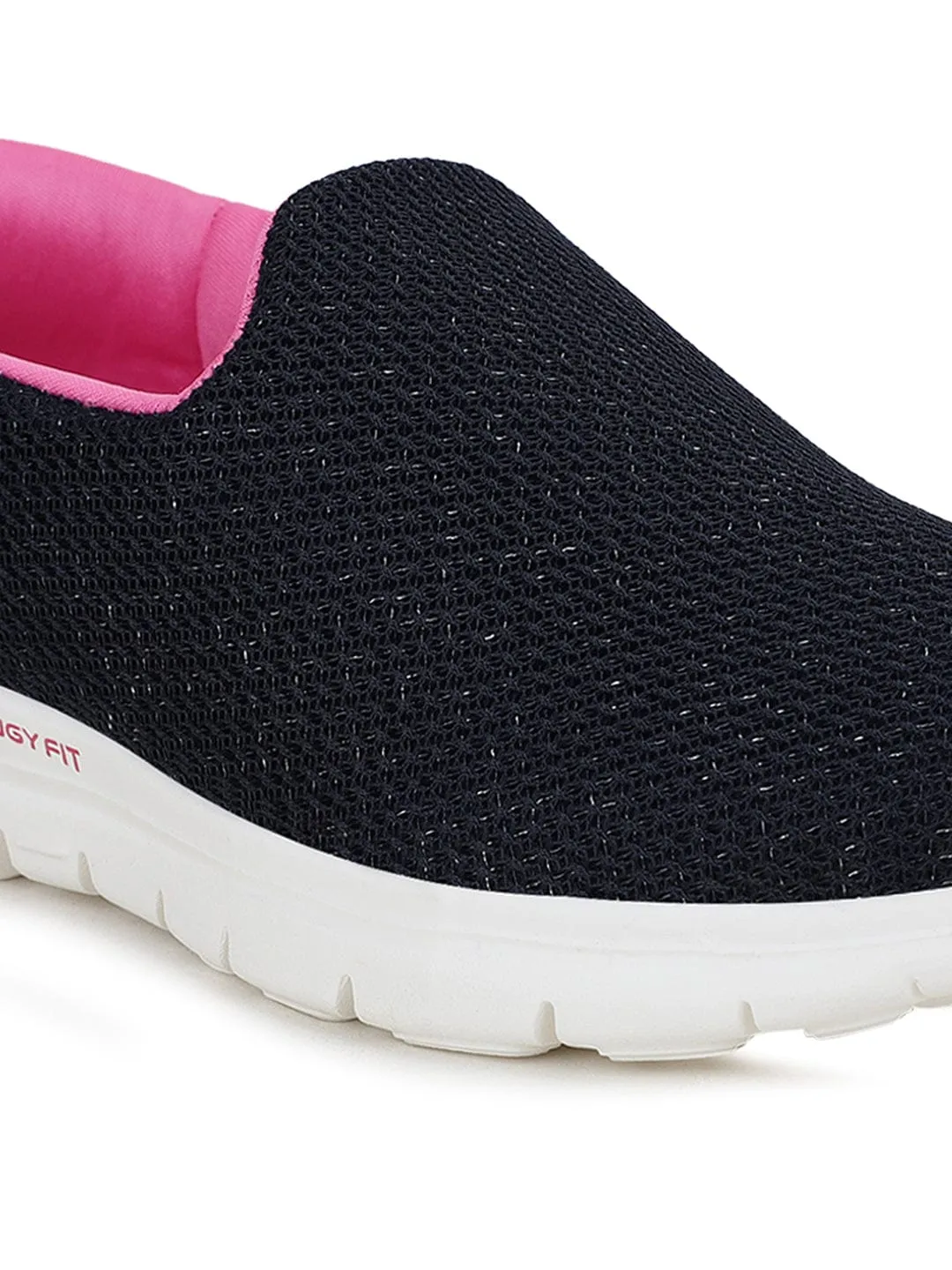ZOE PLUS Navy Women's Walking Shoes