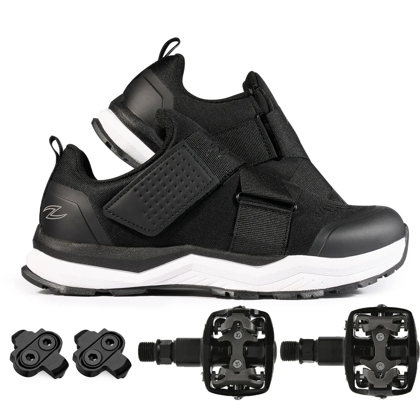 Zol Salon Indoor Cycling Shoes with Wellgo Pedals and Cleats